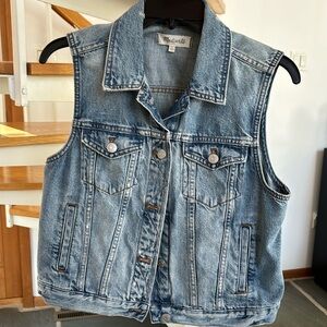 Madewell denim vest